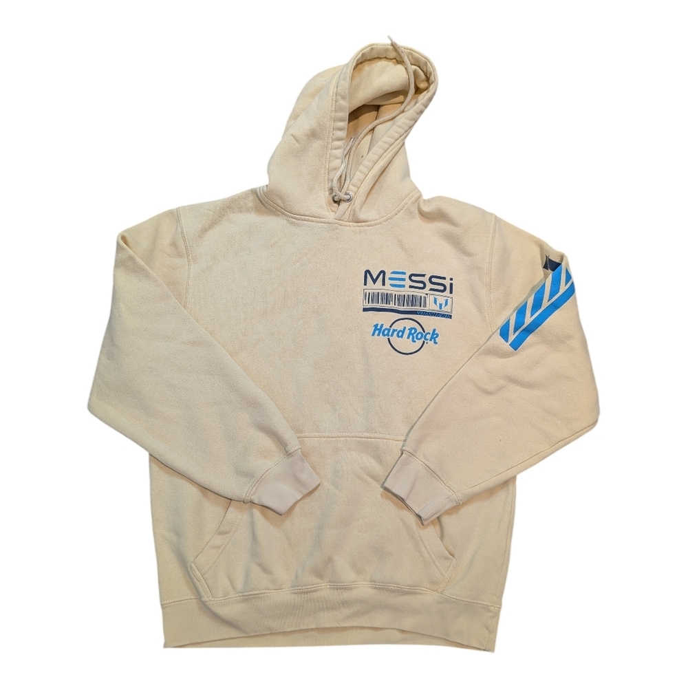 Mens Medium Lionel Messi Hard Rock Cafe Hoodie Messi Hoodie Messi Sweatshirt